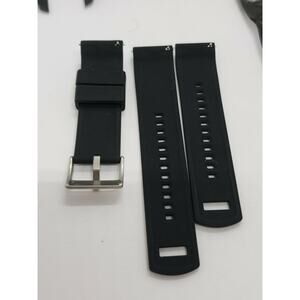 Elite Silicone Watch Straps Black Size